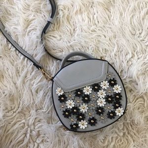 Urban Expressions Vegan Leather Flower Mini Bag